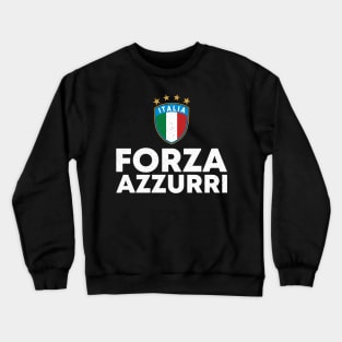 Forza Azzurri Italia Supporter Crewneck Sweatshirt